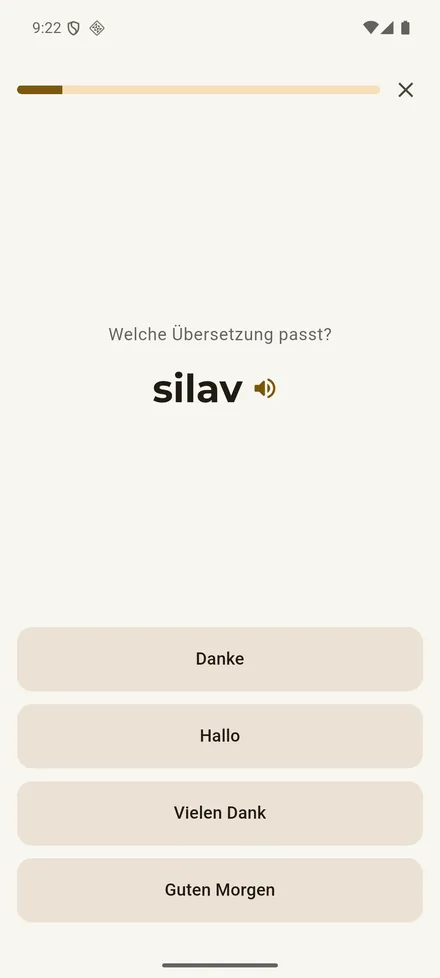 Quiz zum Üben